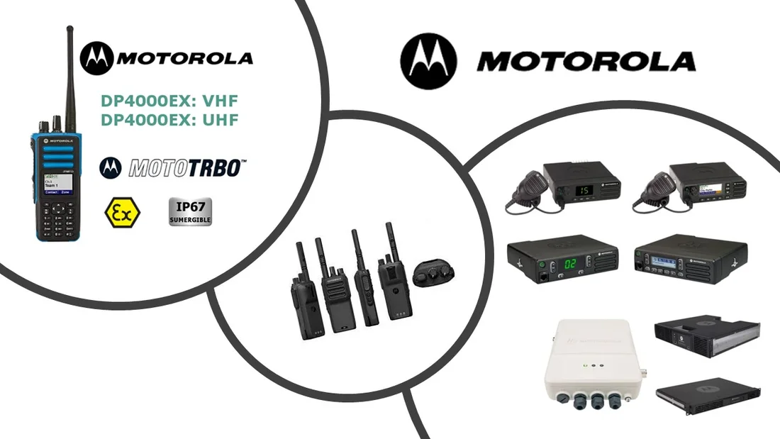Motorola: Radio Digital DMR (Digital Mobile Radio)